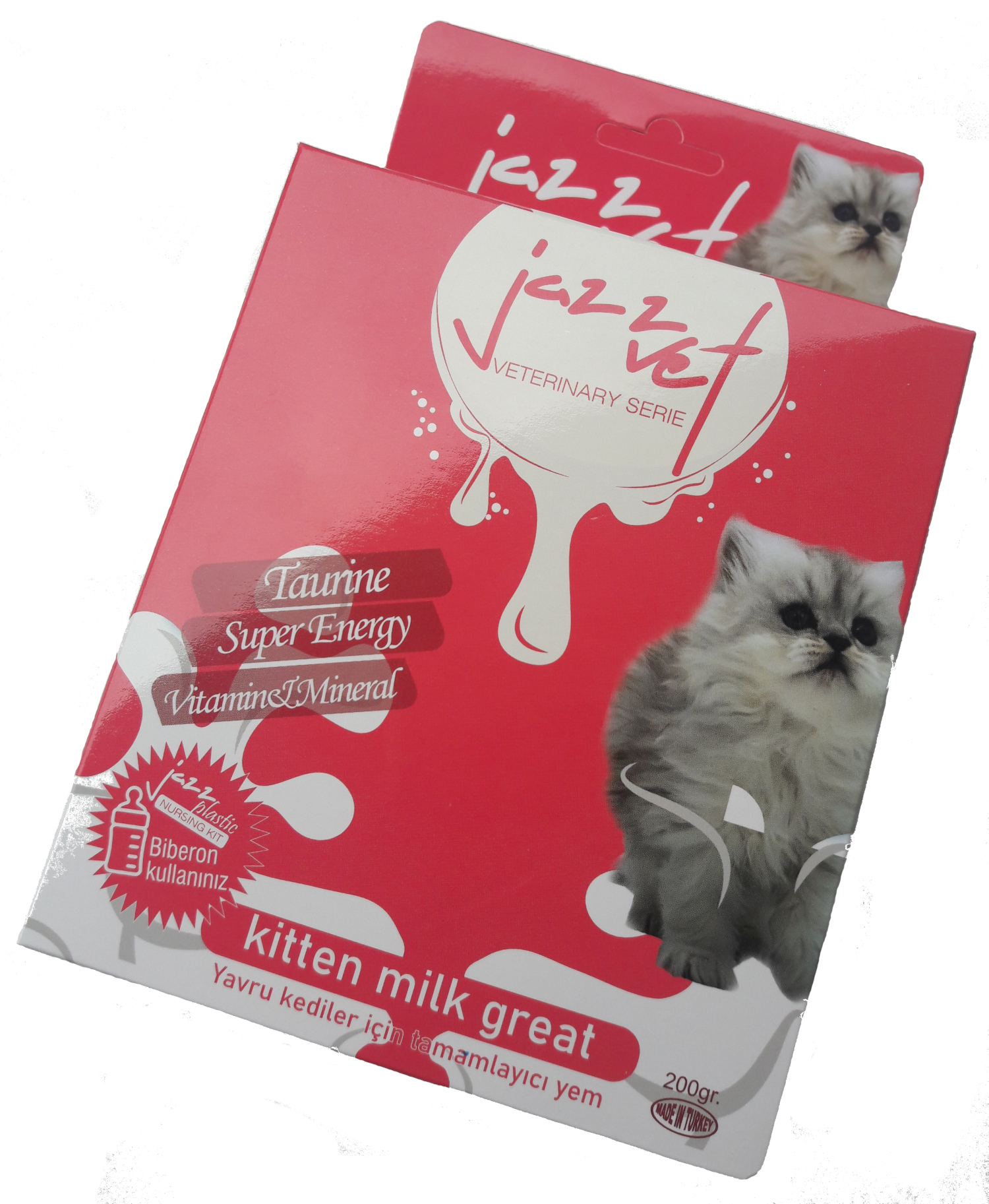 JAZZVET KİTTEN MİLK POWDER YAVRU KEDİ SÜT TOZU 400 GR