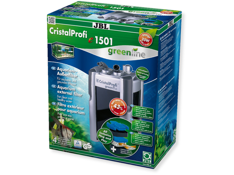 CRISTALPROFI E1501 GREENLINE DIŞ FİLTRE1500L