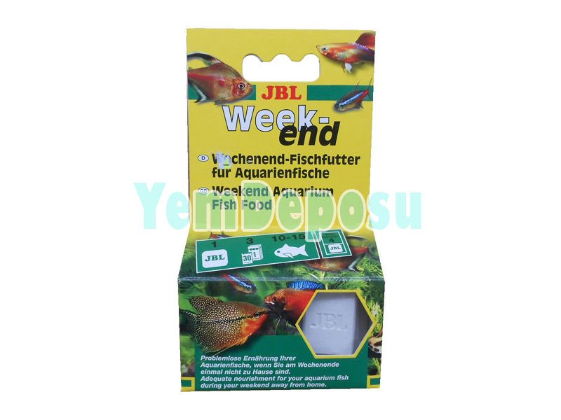 JBL WEEKEND FISH FOOD TATİL YEMİ