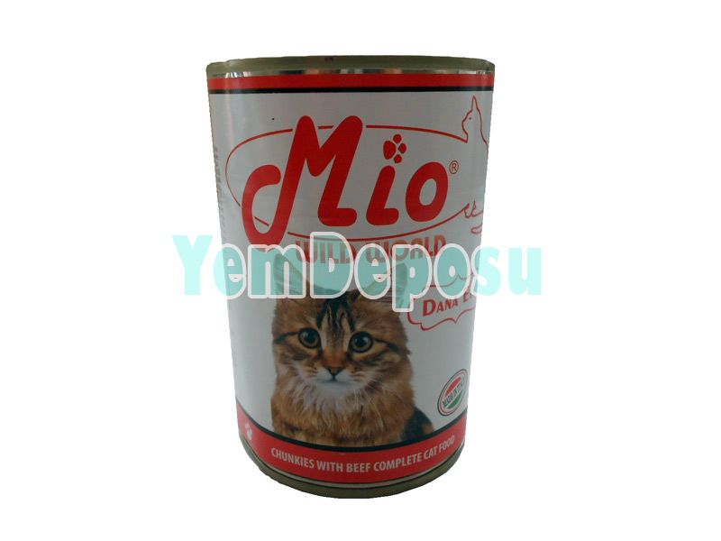 MİO DANA ETLİ KEDİ KONSERVESİ 415 GR