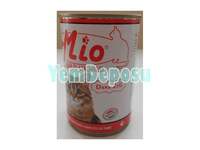 MİO DANA ETLİ KEDİ KONSERVESİ 415 GR