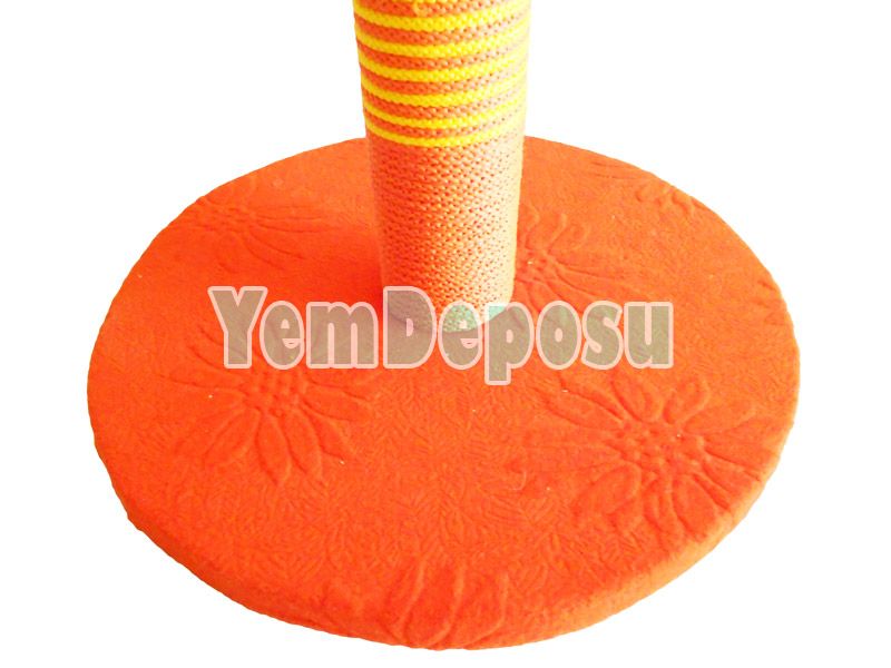 KEDİ TIRMALAMA TAHTASITURUNCU