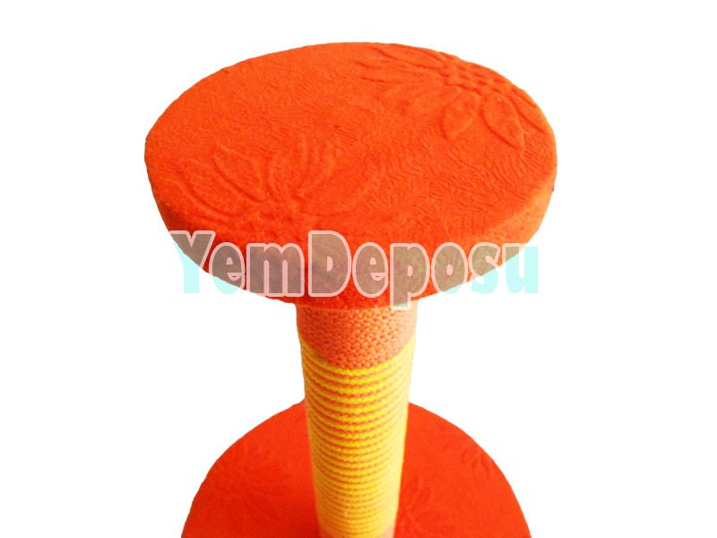 KEDİ TIRMALAMA TAHTASITURUNCU