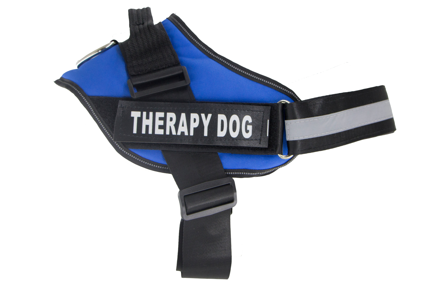 THERAPY DOG KÖPEK GÖĞÜS TASMASI MAVİ