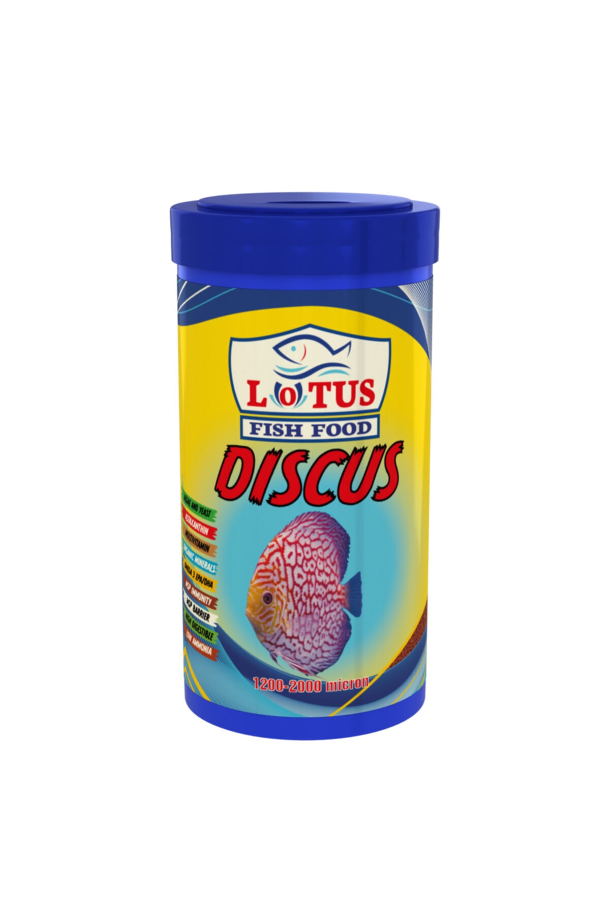 Lotus Discus Granulat 1000 ml Malawi Ciklet Balık Yemi