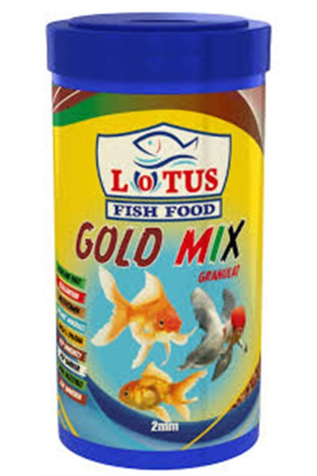 Gold Mix Granulat 100 ml Japon Balığı Yemi fotograf