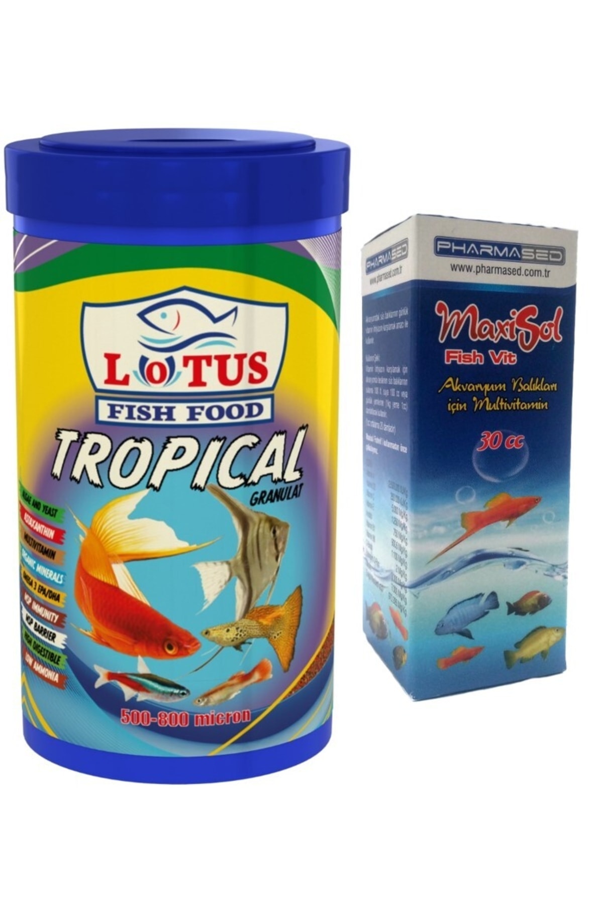Tropical Granulat 100ml Tropikal Akvaryum Balik Yemi Ve Vitamini