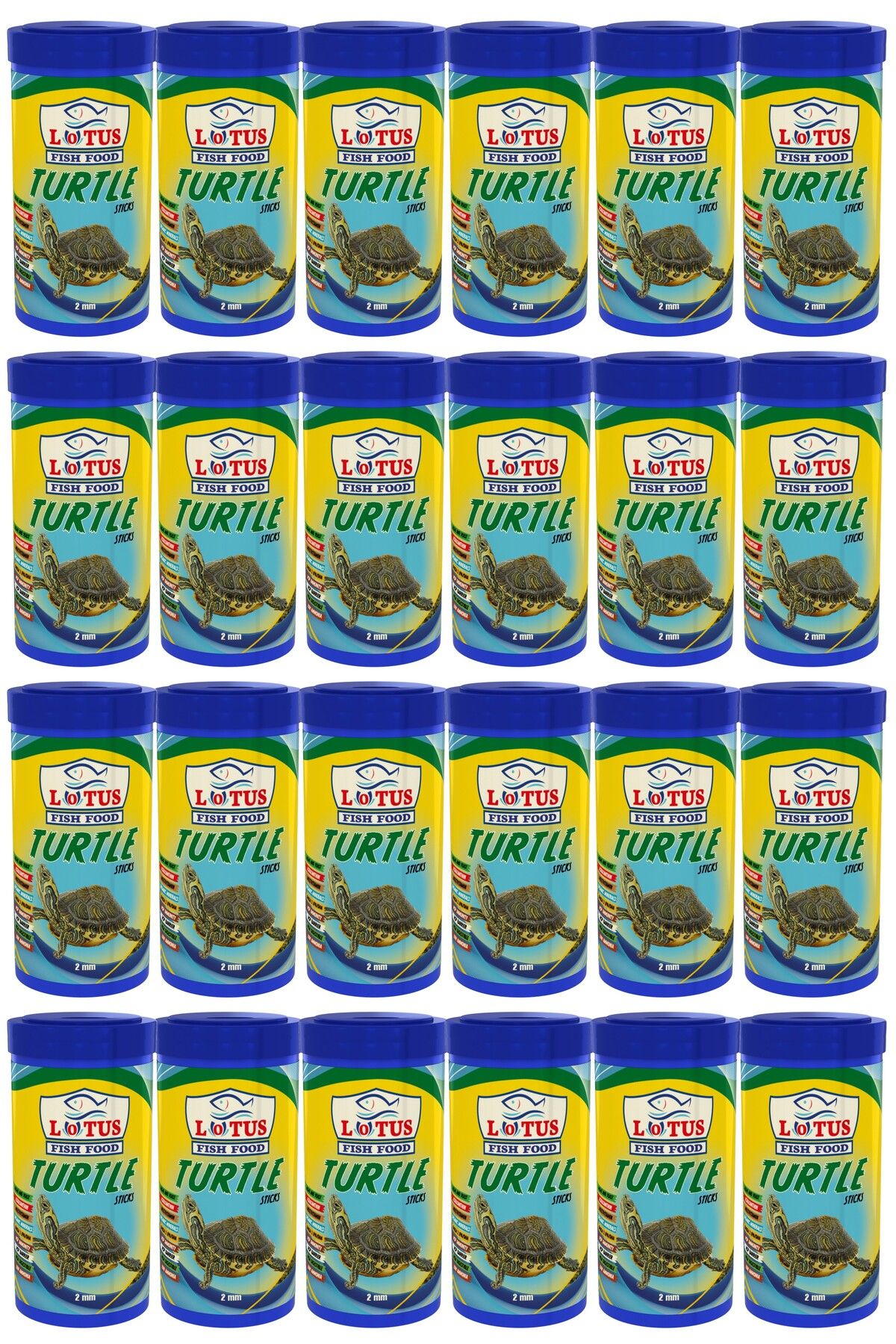 Lotus Turtle Food Sticks 24x100ml Su Kaplumbağası Yüzen Yemi