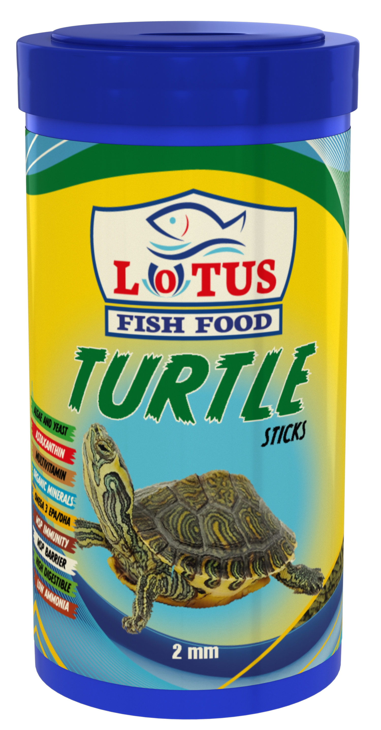 Lotus Turtle Sticks 1000 ml ve Amore 1000 ml Sürüngen ve Kaplumbağa Yemi ve Multivitamin