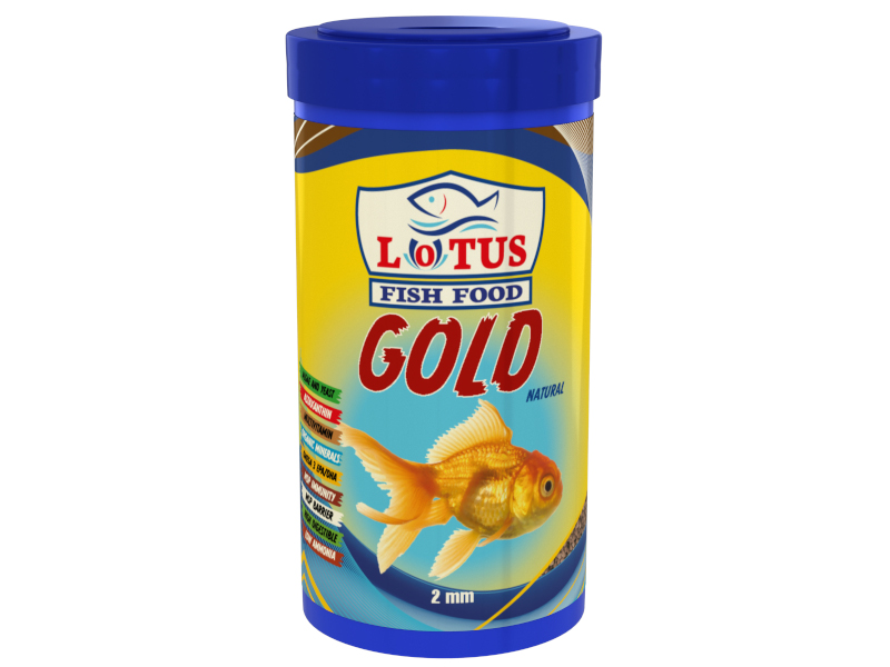 Lotus Lotus Gold Natural Algae Astaxanthin Japon Balığı Yemi 1000 Ml