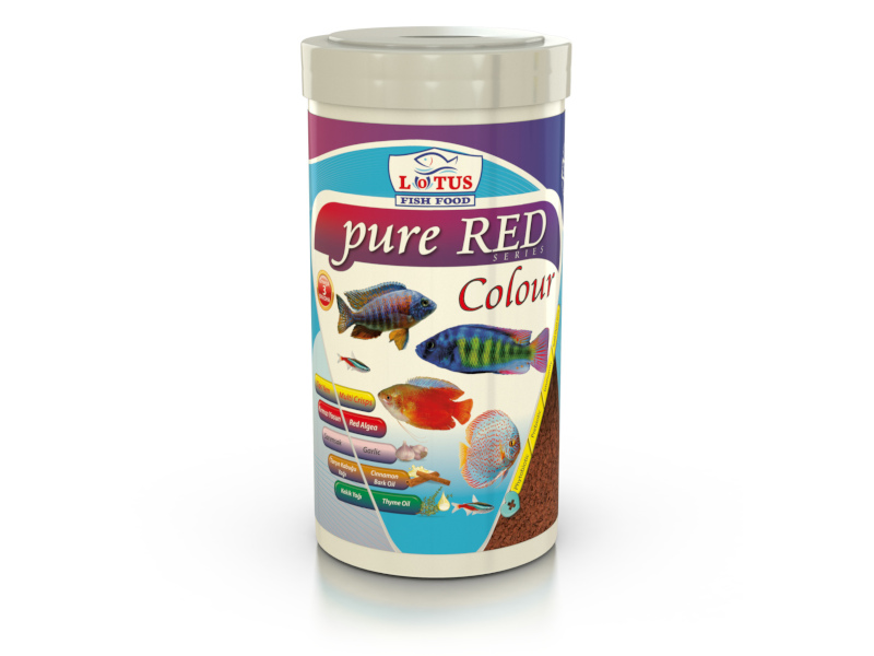 PURE RED COLOUR 250ML PRO CHİPS PROTEİN ALGAE GARLİC CİPS BALIK YEMİ