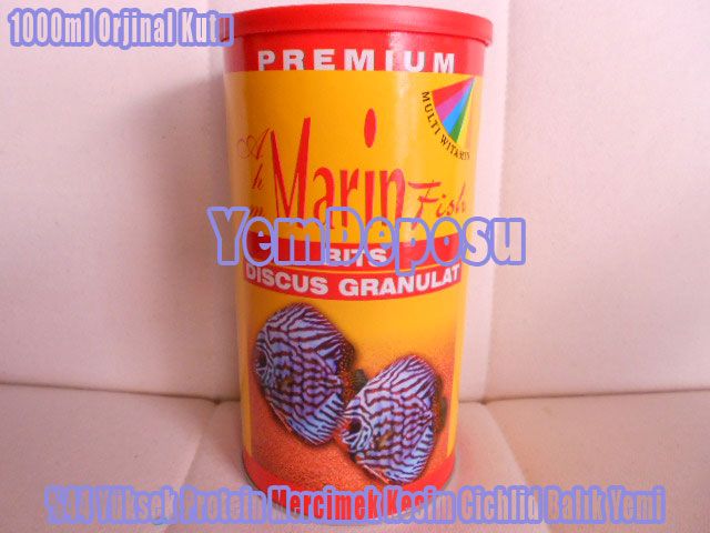 AHM BİTS DİSCUS GRANULAT BALIK YEMİ 1000 ML KUTU