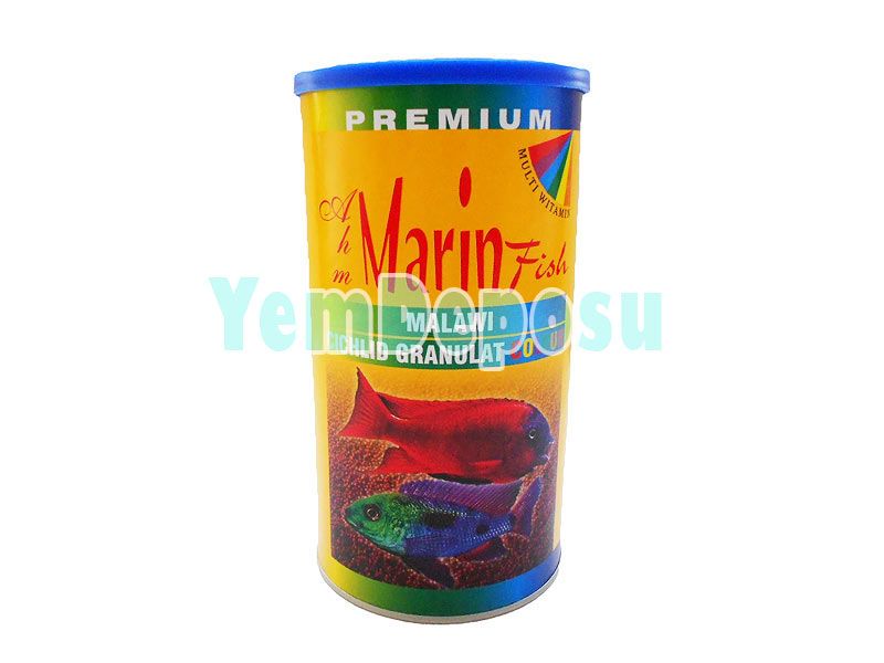 AHM MALAWİ CİCHLİD GRANULAT COLOUR 1000 ML KUTU (400GR ORJİNAL KUTU)