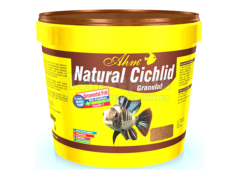 AHM NATURAL CICHLID GRANULAT BALIK YEMİ 250 GR