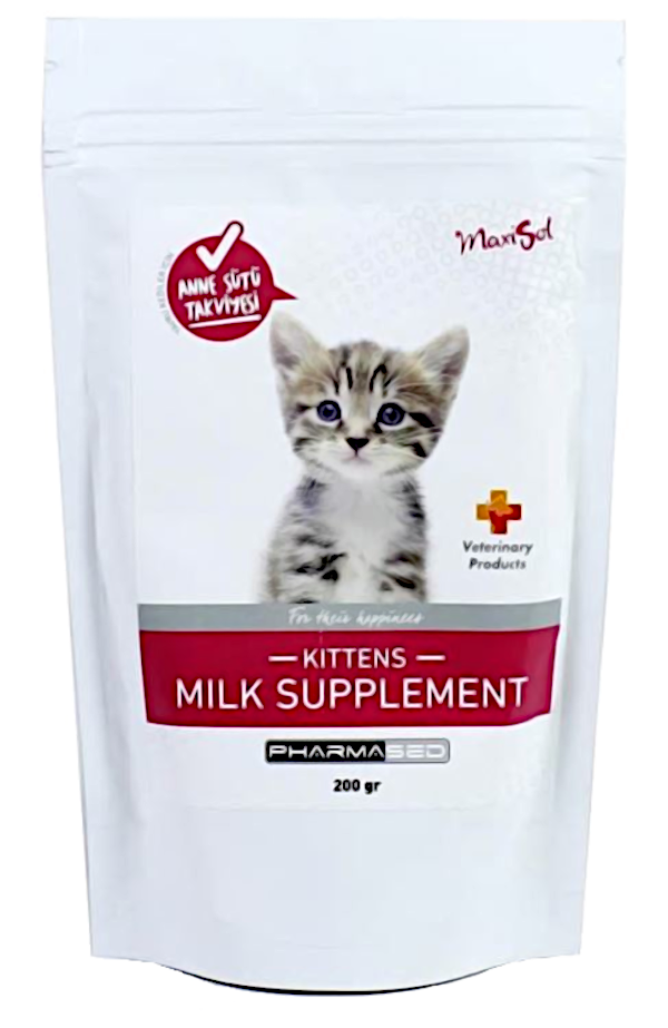 Maxisol Yavru Kedi Süt Tozu 600gr ve 2 Adet Daisy Konserve Mama