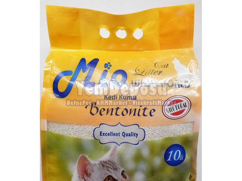 MİO BENTONİT KEDİ KUMU PORTAKAL 3 X 5 LT