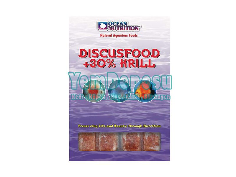 OCEAN NUTRITION DISCUSFOOD YUZDE 30 KRILL 100 GR