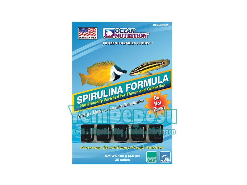 OCEAN NUTRITION SPIRULINA FORMULA 100 GR