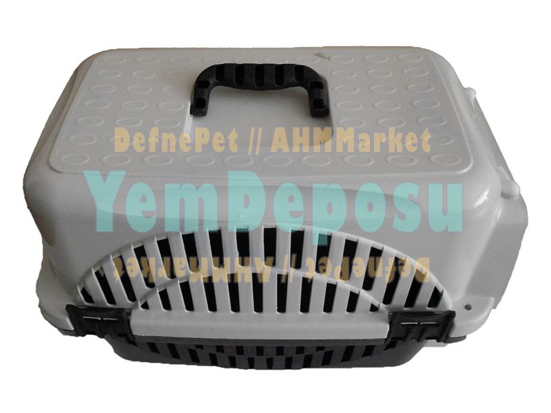 KEDİ KÖPEK PLASTİK TAŞIMA KABI BEYAZ