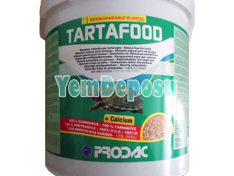 PRODAC GAMMARUS KAPLUMBAĞA YEMİ 1 KG KOVA