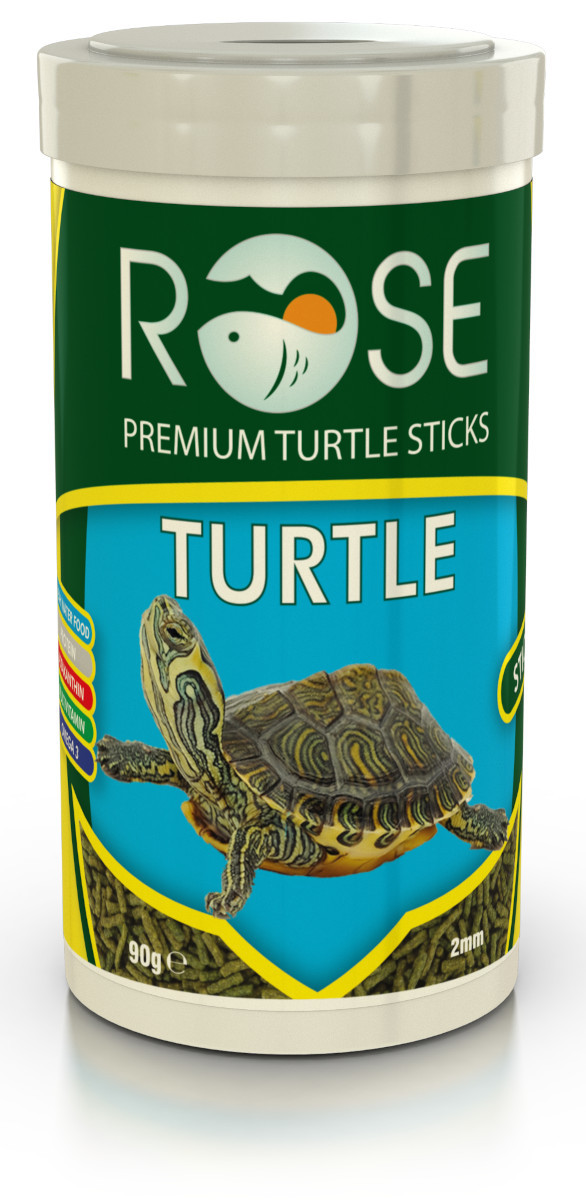 Rose Turtle Sticks 250 Ml 90 Gr Sürüngen Ve Kaplumbağa Yemi