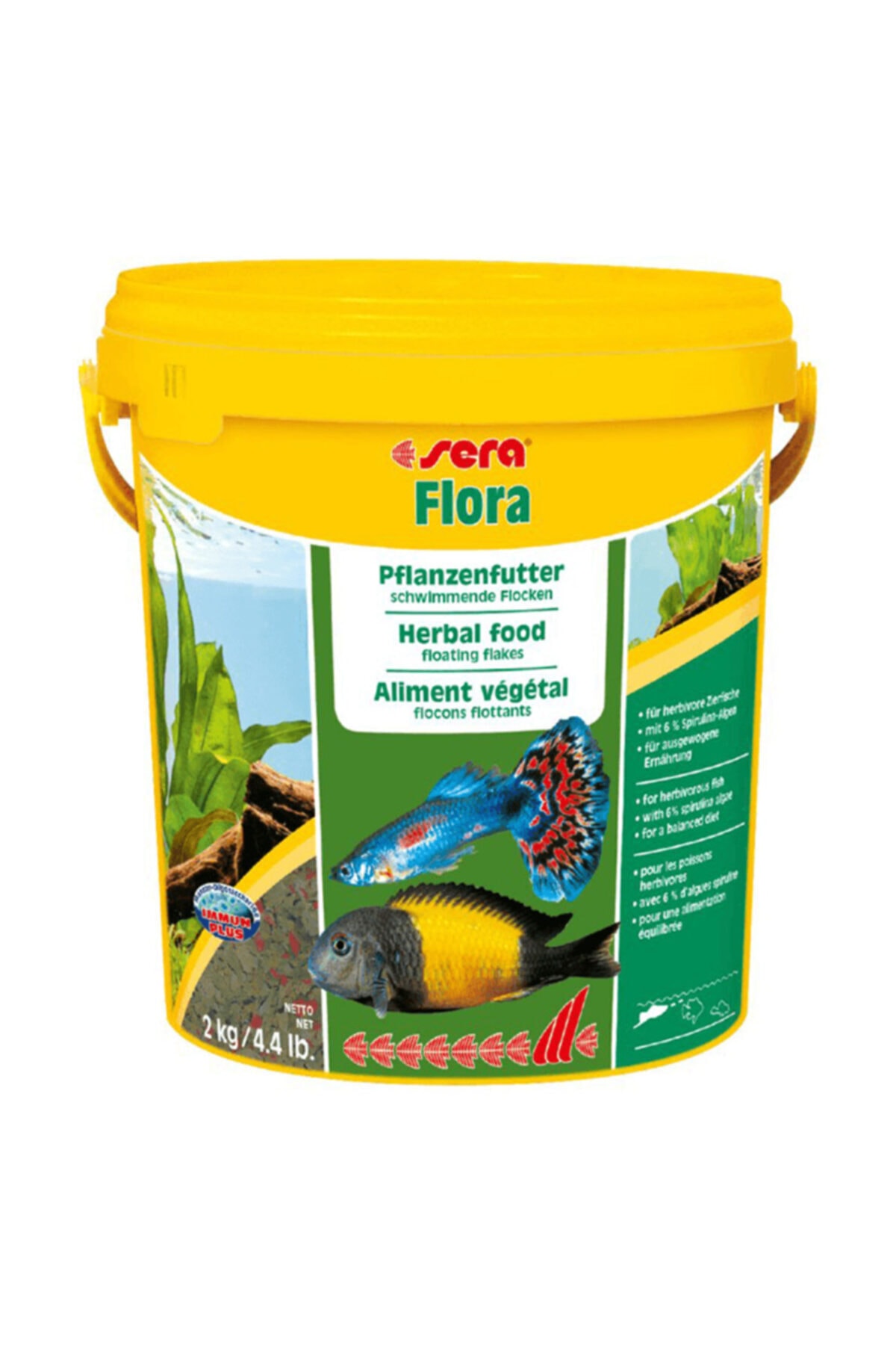 Sera Flora 10 Lt 2kg Kova Bitkisel Pul Yem