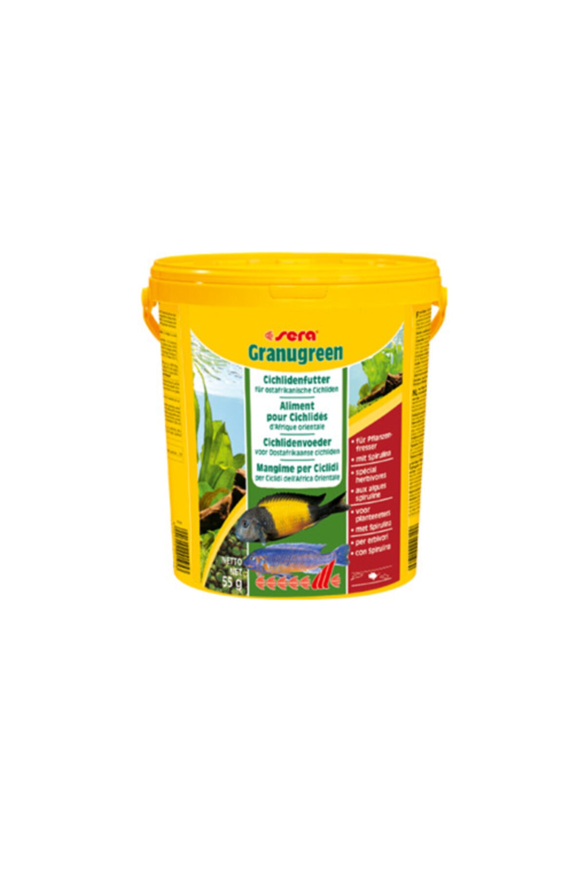 Granugreen Granül Balık Yemi 100 gr Açık