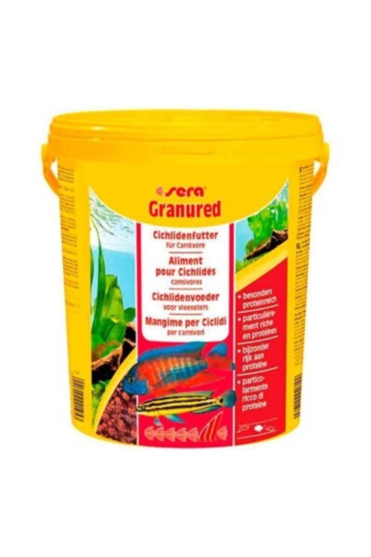 Sera Granured Granül Balık Yemi 250 Gr Açık