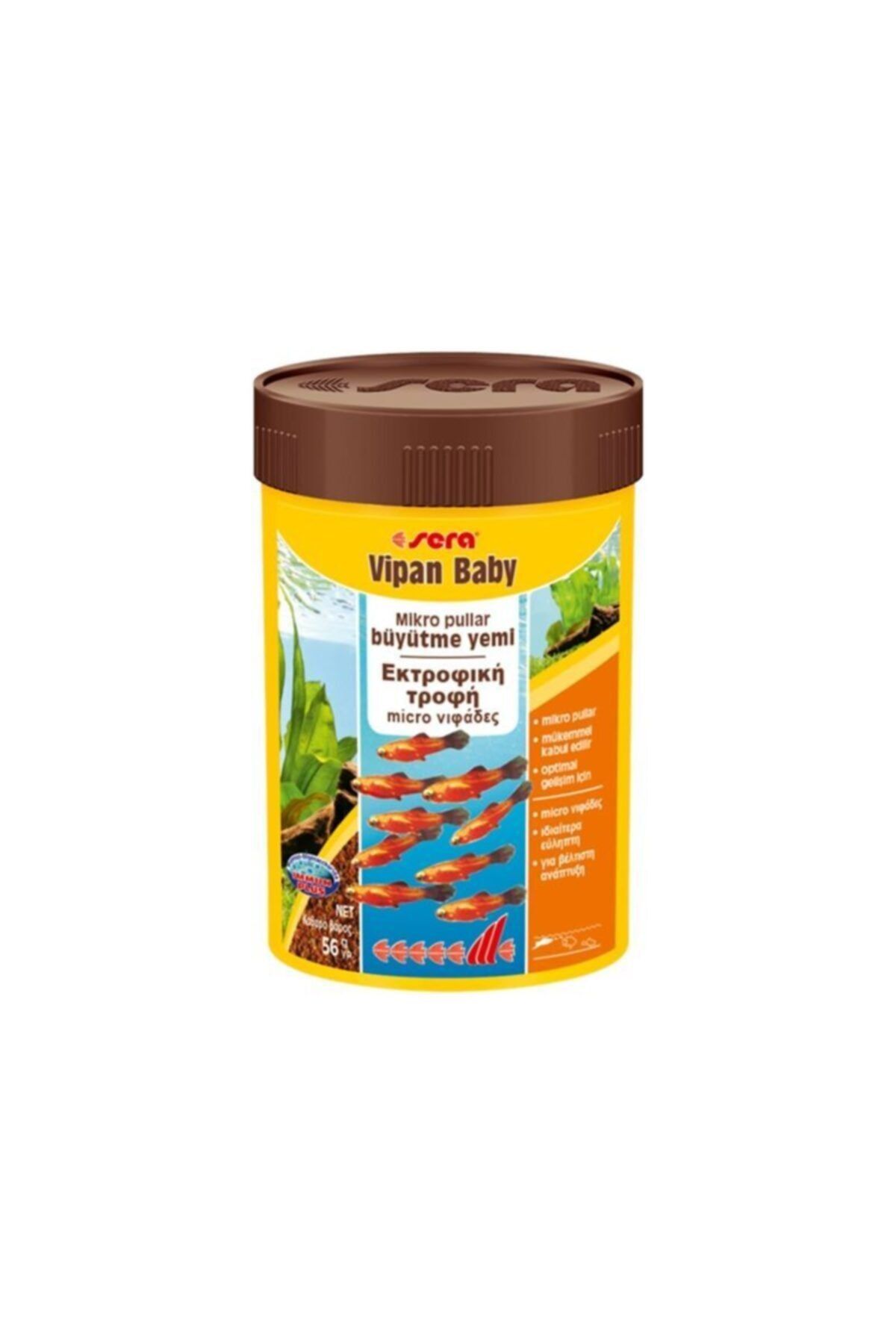 Sera Vipan Baby Yavru Balık Yemi 100 Ml 56 Gr