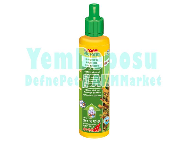 SERA FLORENA AKVARYUM BİTKİ GÜBRESİ 50 ML