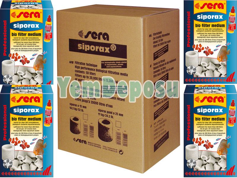 SERA SİPORAX FİLTRE MALZEMESİ 1000 ML AÇIK