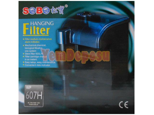 SOBO WP-607 ASKI-ŞELALE FİLTRE