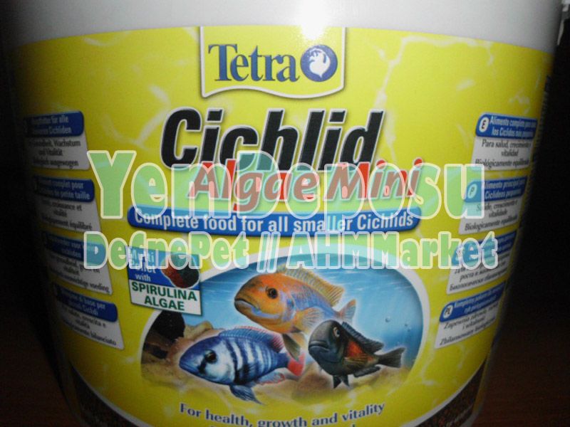 TETRA CİCHLİD ALGEA MİNİ BALIK YEMİ 250 GR