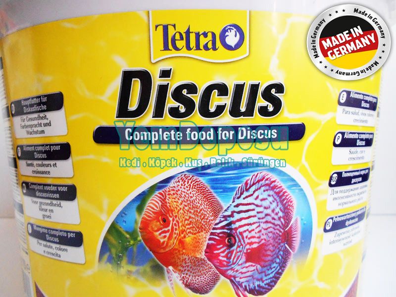 TETRA DISCUS 1 KG AÇIK + ELYAF