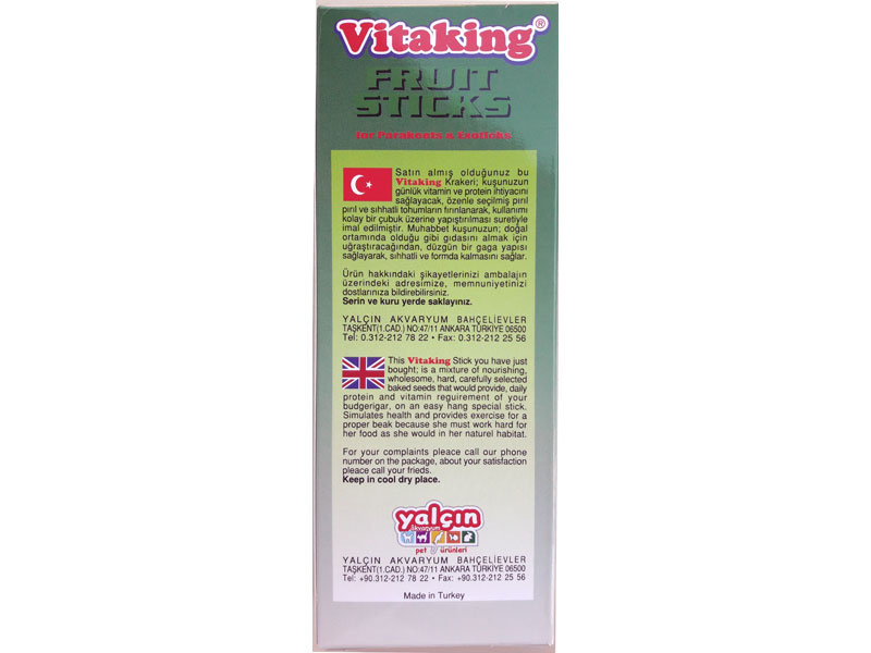 VİTAKİNG MEYVELİ KRAKER 3 PAKET