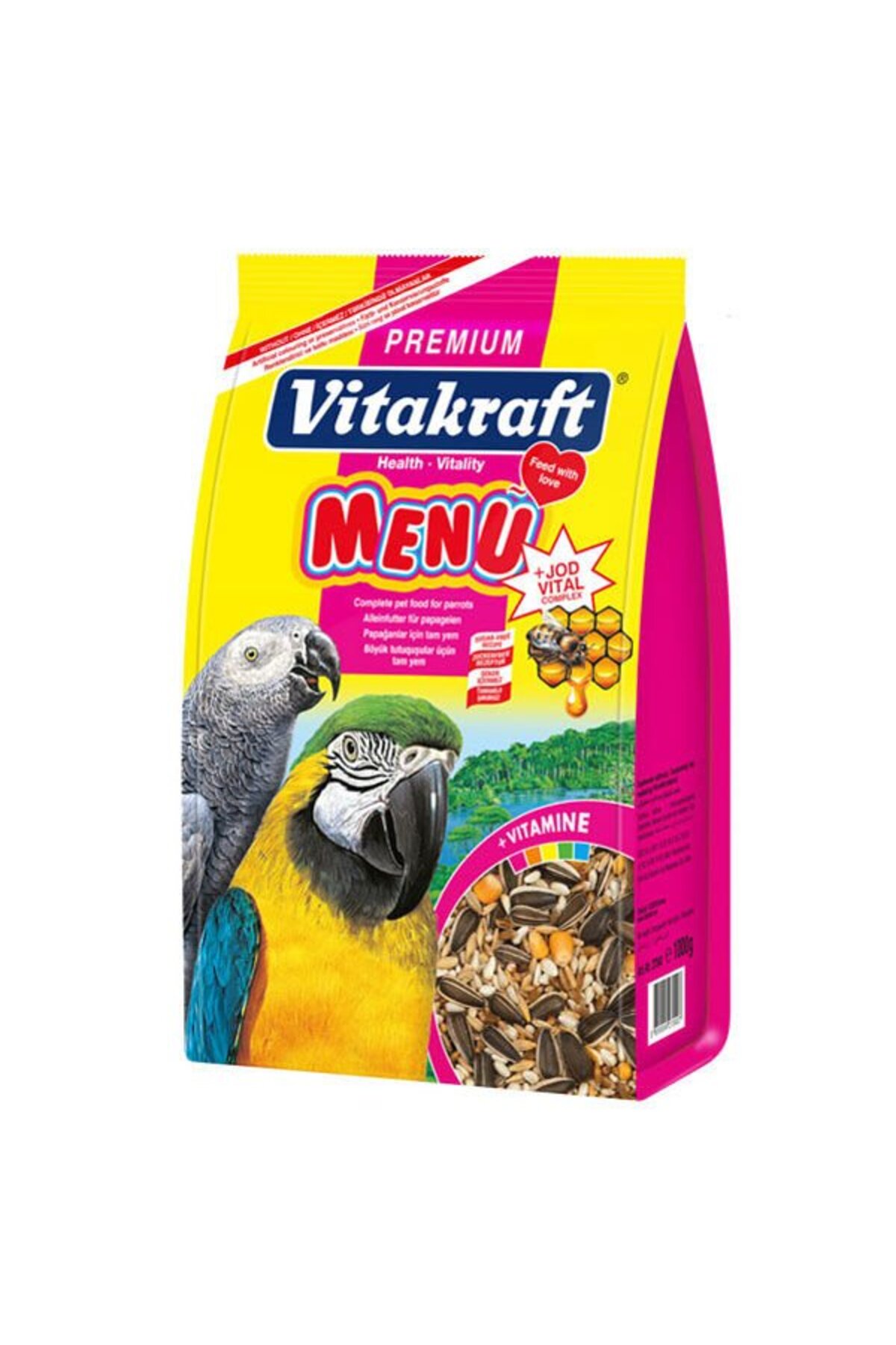 Vitakraft Menu Premium Papagan Yemi 1 Kg