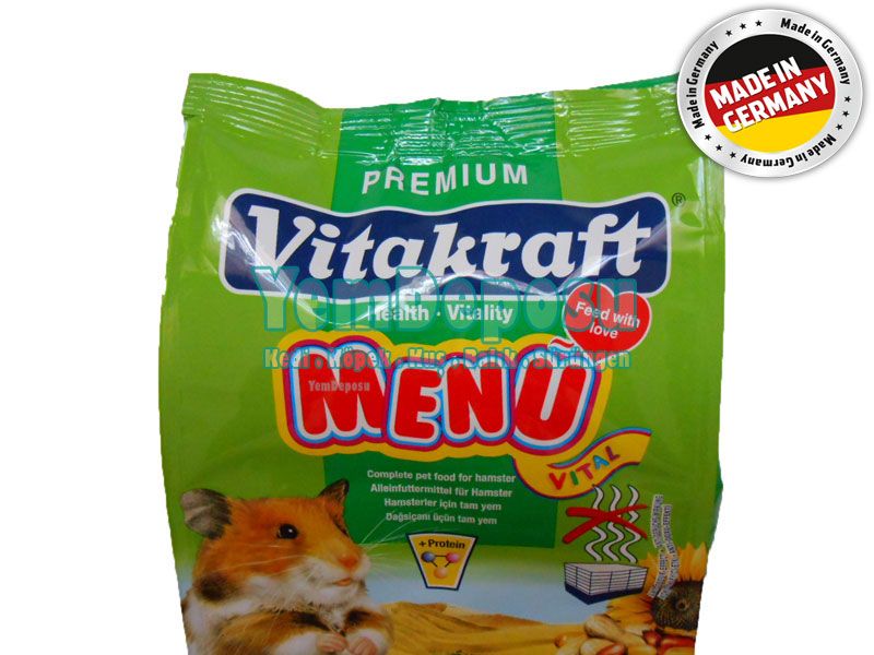 VİTAKRAFT HAMSTER YEMİ PREMİUM VİTAL MENÜ 1 KG