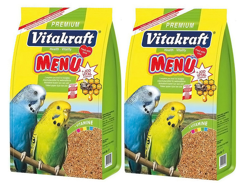 VİTAKRAFT MUHABBET KUŞU YEMİ 2 X 1 KG