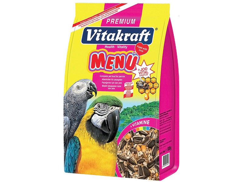 VİTAKRAFT PAPAĞAN YEMİ 1 KG