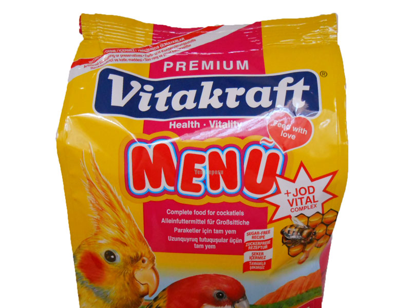 VİTAKRAFT PARAKET YEMİ 1 KG