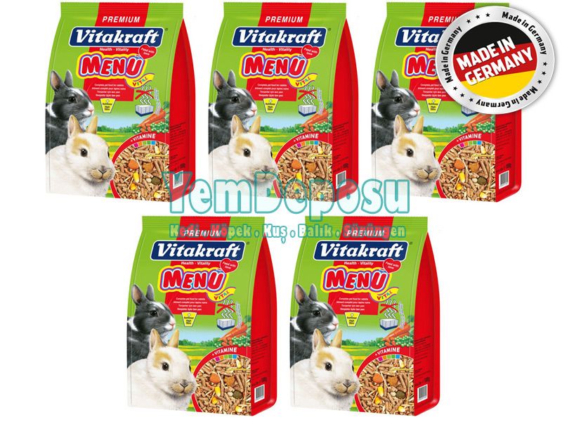 VİTAKRAFT TAVŞAN YEMİ 5 X 1 KG