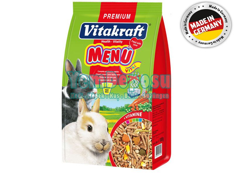 VİTAKRAFT TAVŞAN YEMİ 1 KG